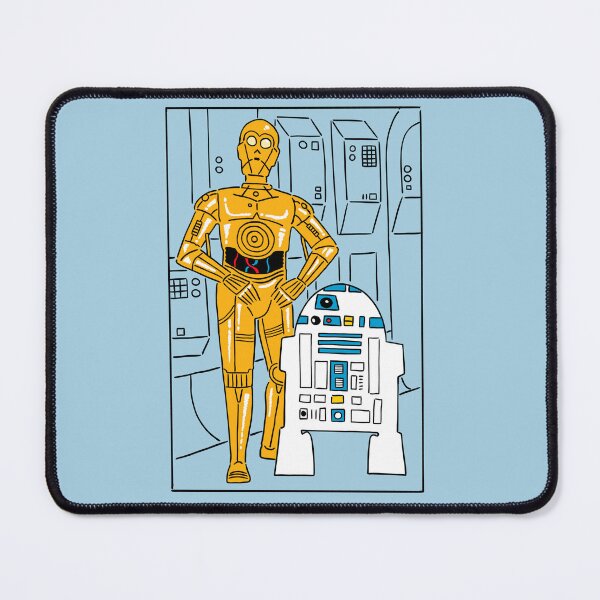 Item preview, Star Wars Droids - Sci-Fi Robot Squad Illustration designed and sold by ZERO-MIND.