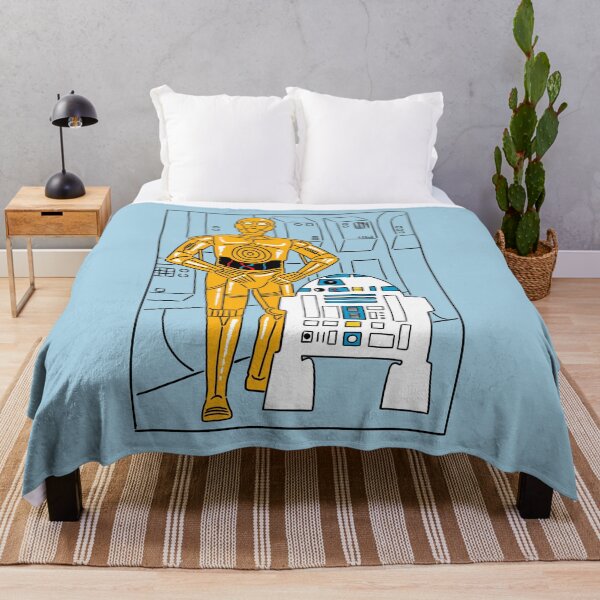 Item preview, Star Wars Droids - Sci-Fi Robot Squad Illustration designed and sold by ZERO-MIND.