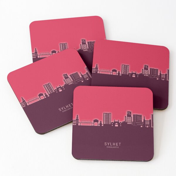 Item preview, Sylhet Bangladesh Skyline designed and sold by ArtPrints.
