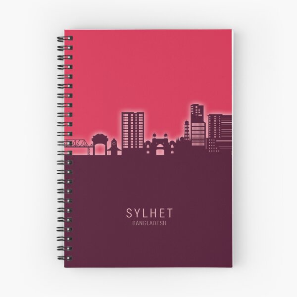 Artikelvorschau, Skyline von Sylhet, Bangladesch entworfen und verkauft von ArtPrints.