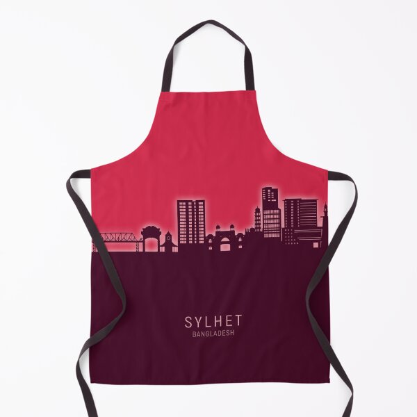 Item preview, Sylhet Bangladesh Skyline designed and sold by ArtPrints.