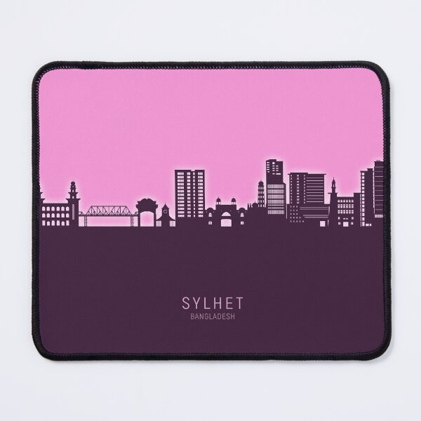Item preview, Sylhet Bangladesh Skyline designed and sold by ArtPrints.