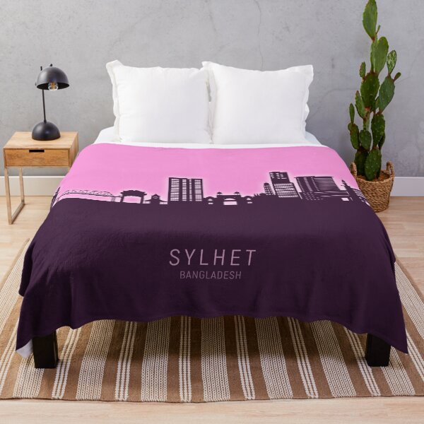 Item preview, Sylhet Bangladesh Skyline designed and sold by ArtPrints.