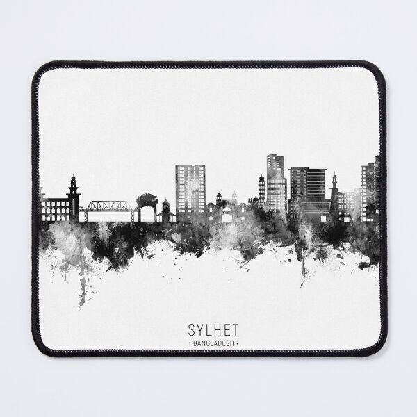 Item preview, Sylhet Bangladesh Skyline designed and sold by ArtPrints.