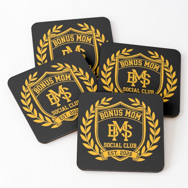 Item preview, Bonus Mom Social Club Collegiate Crest designed and sold by KelliesGrafix.