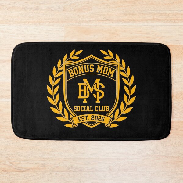 Item preview, Bonus Mom Social Club Collegiate Crest designed and sold by KelliesGrafix.