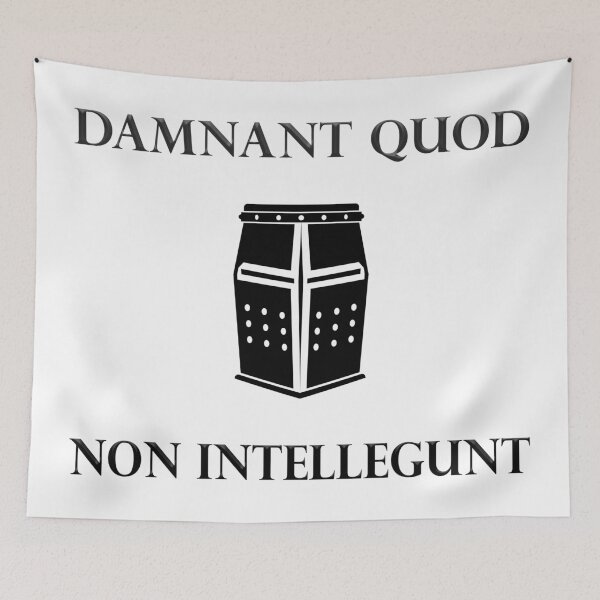 Item preview, Damnant Quod Non Intellegunt (Embossed) designed and sold by RebarForOwt.
