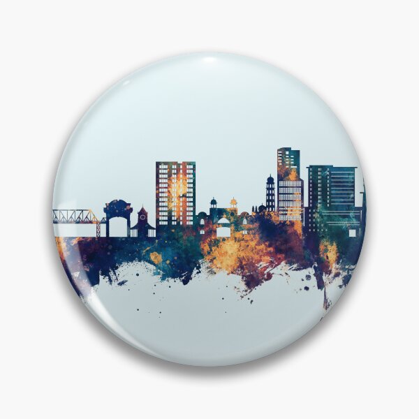 Item preview, Sylhet Bangladesh Skyline designed and sold by ArtPrints.
