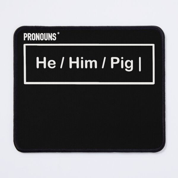 Item preview, Pronouns: He Him Pig designed and sold by MarkBarefoot.
