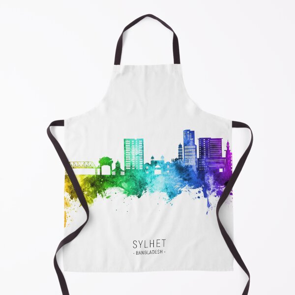 Item preview, Sylhet Bangladesh Skyline designed and sold by ArtPrints.