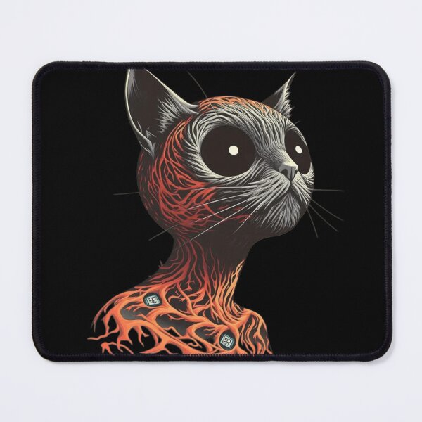 Item preview, Creepy Cat Horror designed and sold by RadManDesigns.