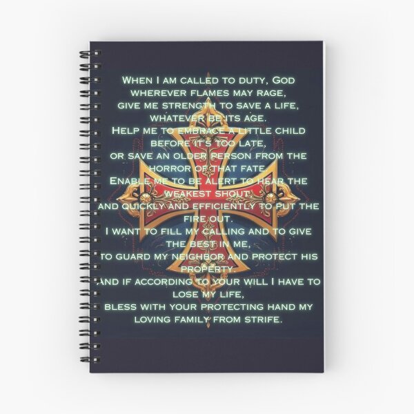 Item preview, Fireman's Prayer designed and sold by Mrs1101.