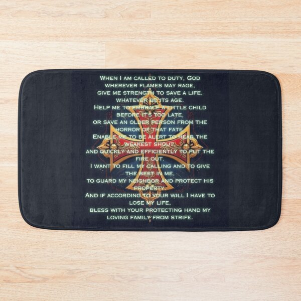 Item preview, Fireman's Prayer designed and sold by Mrs1101.