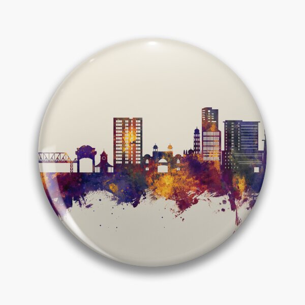 Item preview, Sylhet Bangladesh Skyline designed and sold by ArtPrints.