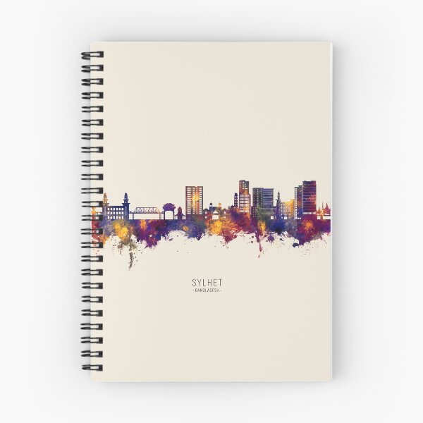 Item preview, Sylhet Bangladesh Skyline designed and sold by ArtPrints.