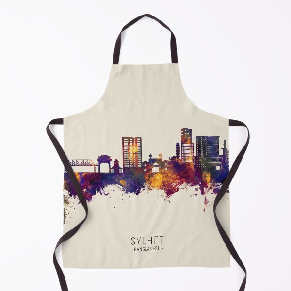 Item preview, Sylhet Bangladesh Skyline designed and sold by ArtPrints.