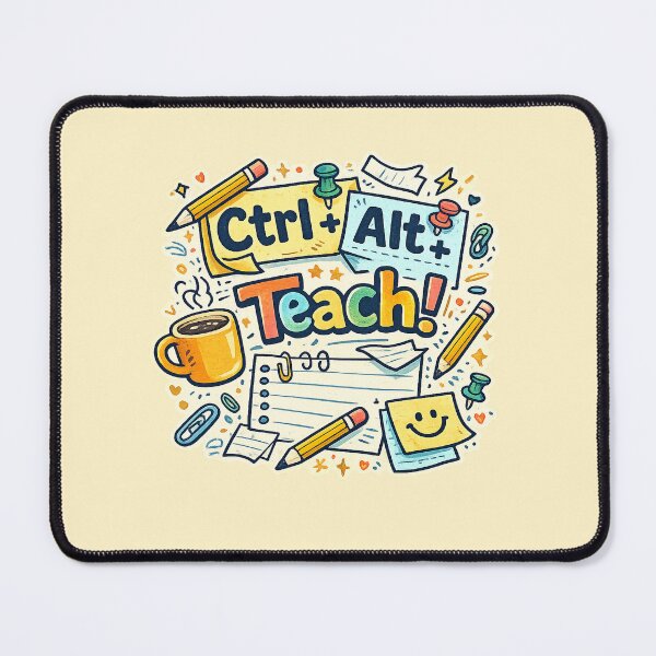 Item preview, Ctrl Alt Teach Funny Teacher Appreciation Week Classroom Design designed and sold by Bratak.