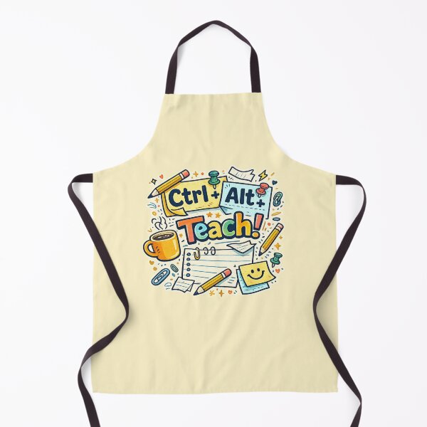 Aperçu de l'œuvre Ctrl Alt Teach Funny Teacher Appreciation Week Classroom Design créée et vendue par Bratak.