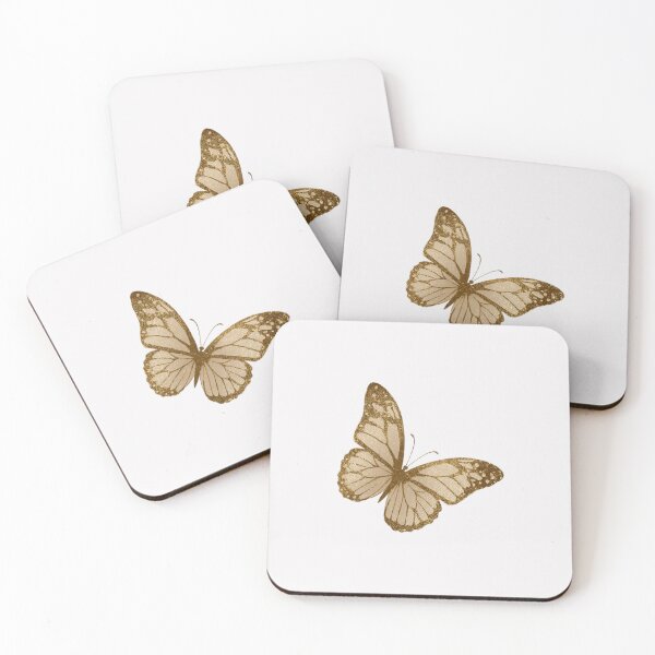 Item preview, Golden Vintage Butterfly designed and sold by Kritiveemporio.
