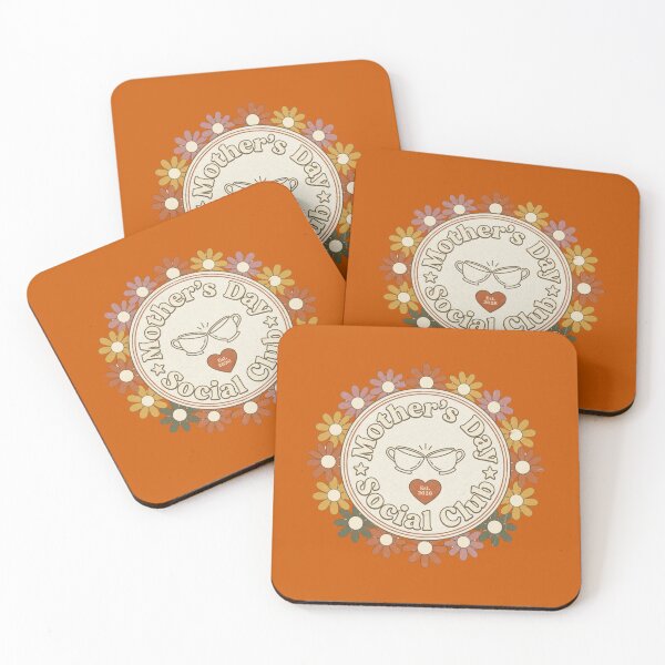 Item preview, Retro Mother's Day Social Club Floral Crest designed and sold by KelliesGrafix.