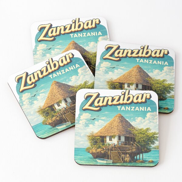 Item preview, Zanzibar Travel Poster designed and sold by yunamaliskova.