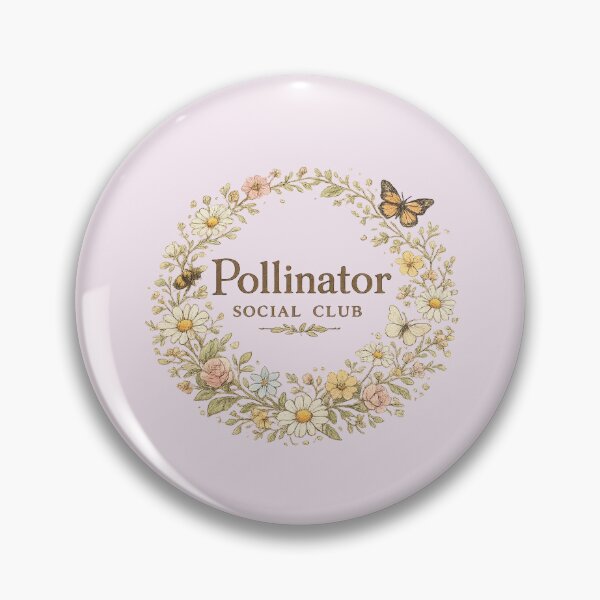 Artikelvorschau, Pollinator Social Club Vintage Cottagecore Gartengestaltung entworfen und verkauft von Bratak.