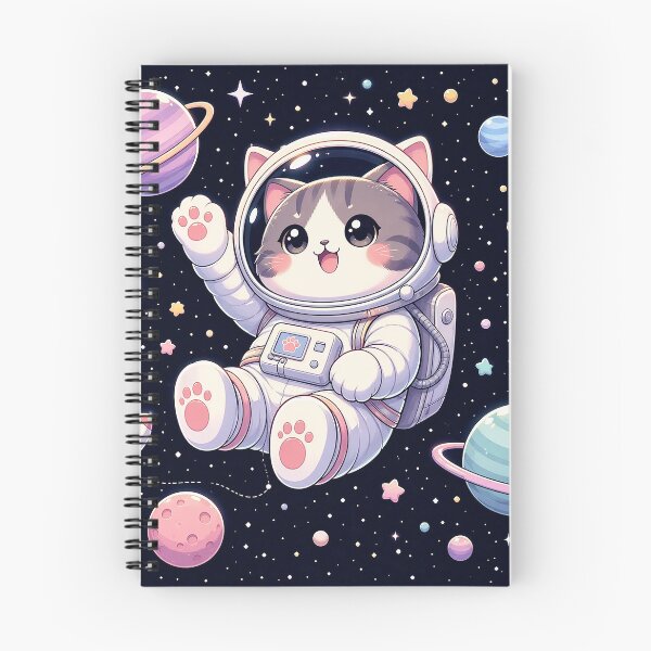 Item preview, Cute Astronaut Cat Aesthetic Space designed and sold by ghallen64.