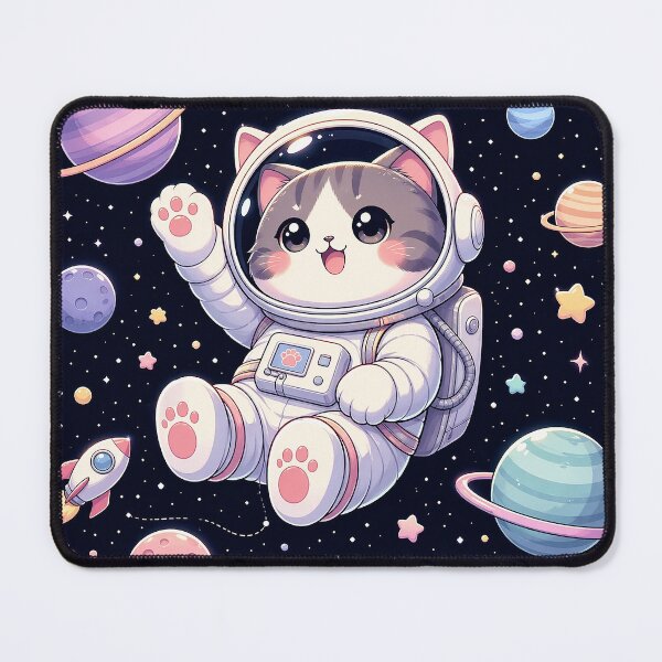 Item preview, Cute Astronaut Cat Aesthetic Space designed and sold by ghallen64.