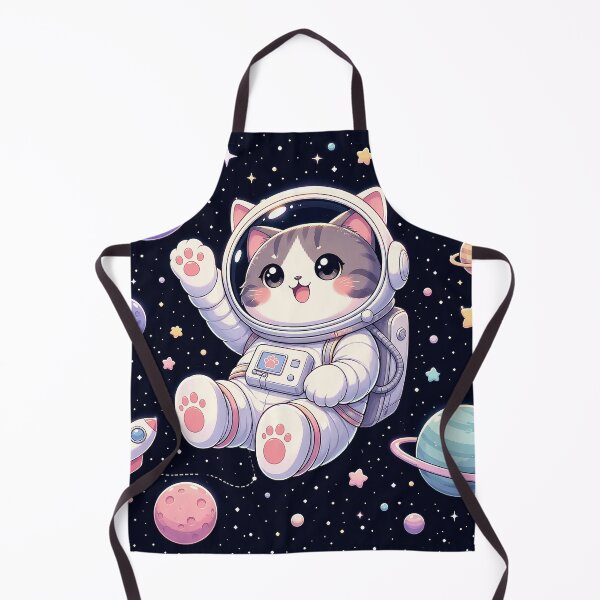 Item preview, Cute Astronaut Cat Aesthetic Space designed and sold by ghallen64.