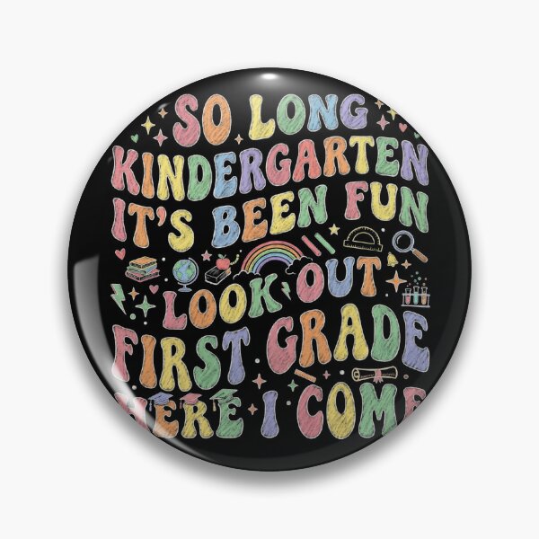 Item preview, Chalkboard Kindergarten Graduation First Grade Here I Come School T designed and sold by Im-Ara.