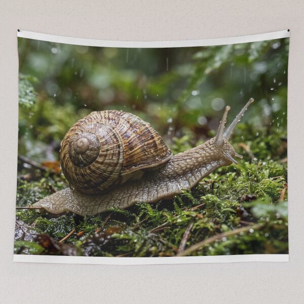 Item preview, Snail in the rain. designed and sold by Malisa345.