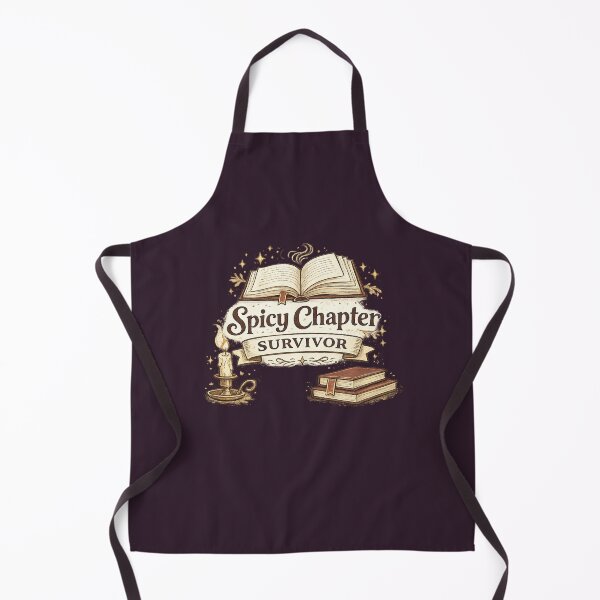 Item preview, Spicy Chapter Survivor Dark Academia Booktok Reader Design designed and sold by Bratak.