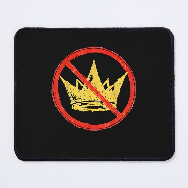 Item preview, No Crown Distressed Graphic designed and sold by bonbin25.