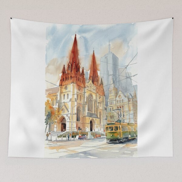 Item preview, Melbourne St Paul's Tram designed and sold by caracatita75.
