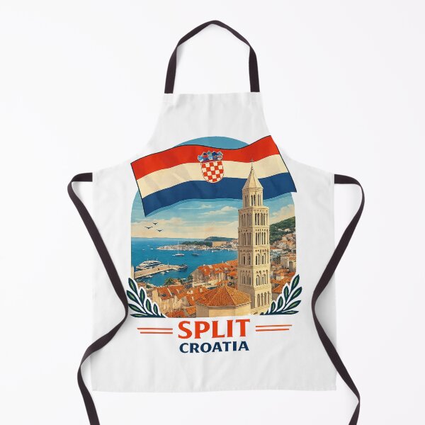 Item preview, Croatia Travel Poster designed and sold by yunamaliskova.