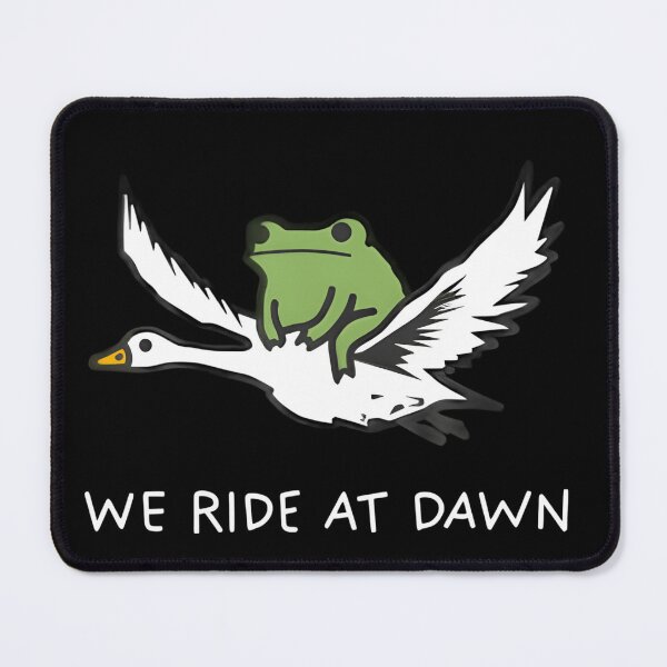 Item preview, We Ride At Dawn Frog Frogcore Minimal designed and sold by randomslife.