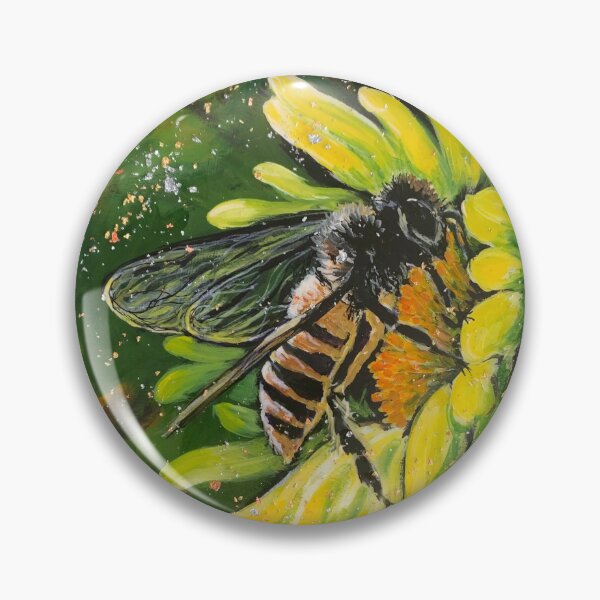 Aperçu de l'œuvre Abeille dans le nectar d'une fleur créée et vendue par danielabahry.