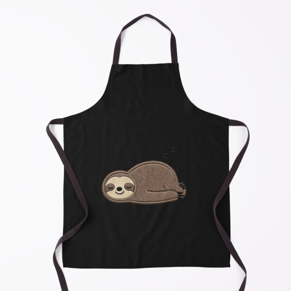 Item preview, Cute Sleeping Sloth Embroidery Design – Cozy Sleep Vibe, Lazy Burnout Aesthetic designed and sold by ColorSplash123.