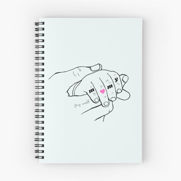 Item preview, My World: Mother & Child Hand Holding Art designed and sold by digitalvibe4u.