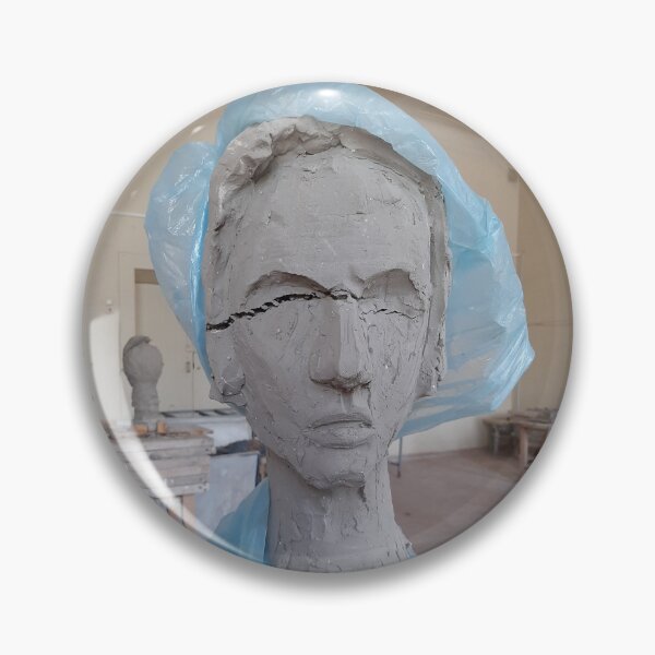 Item preview, Broken cracked clay statue sculpture designed and sold by SmixStudio.