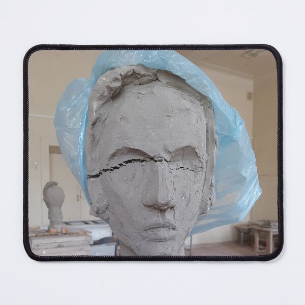 Item preview, Broken cracked clay statue sculpture designed and sold by SmixStudio.