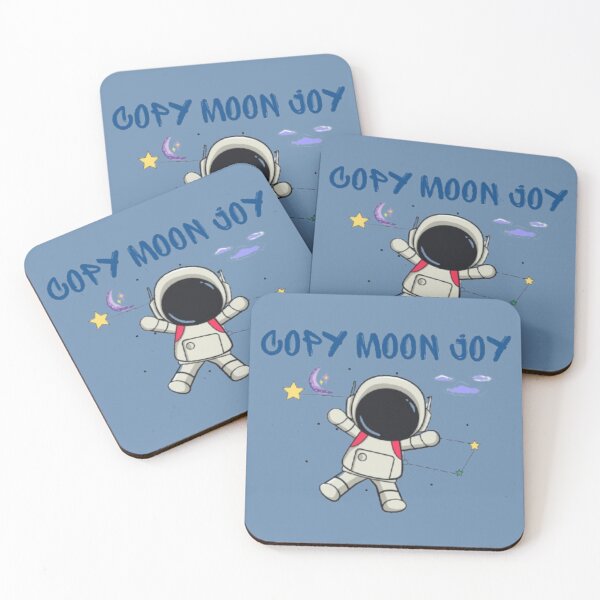 Item preview, Artemis II — Back to the Moon Copy Moon Joy Astronaut Sticker designed and sold by Yasmine Mohammed.