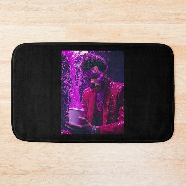 Item preview, The Weeknd Purple Drip Art Print designed and sold by WockWave.