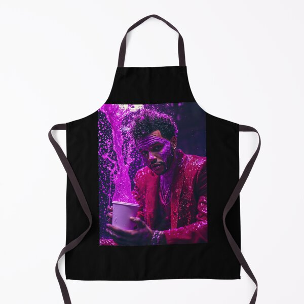 Item preview, The Weeknd Purple Drip Art Print designed and sold by WockWave.