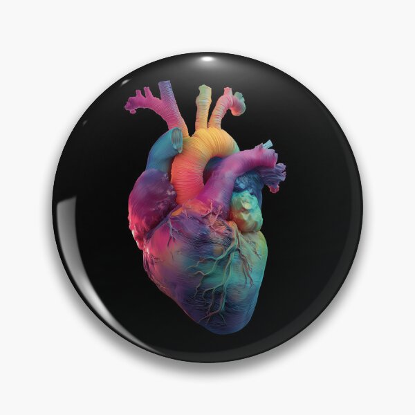 Item preview, Colorful Rainbow Heart – Vibrant Multicolor Love Aesthetic Design 2 designed and sold by WordPlayStudio.