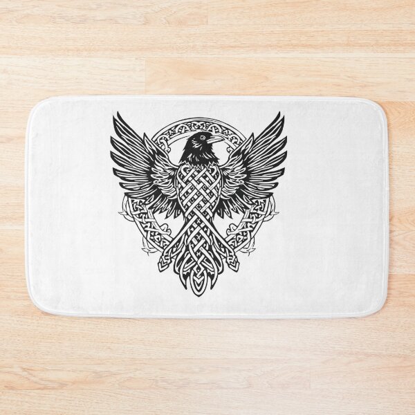 Item preview, Celtic Raven Knotwork Viking Mythology Bird designed and sold by KelliesGrafix.
