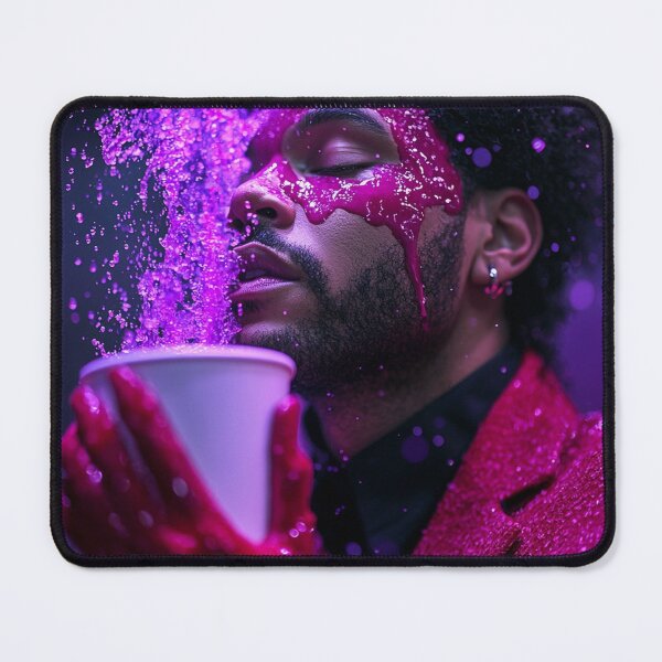 Item preview, The Weeknd Purple Lean Cinematic Art designed and sold by WockWave.