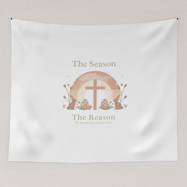 Item preview, The Season The Reason Easter Cross designed and sold by KelliesGrafix.