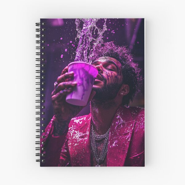 Item preview, The Weeknd Purple Drink Pop Culture Art designed and sold by WockWave.