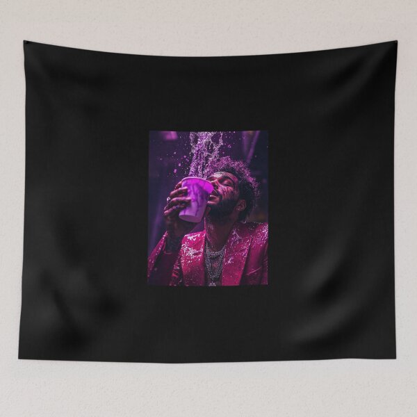Item preview, The Weeknd Purple Drink Pop Culture Art designed and sold by WockWave.